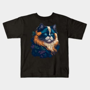 Cat Breed - Ragdoll Kids T-Shirt